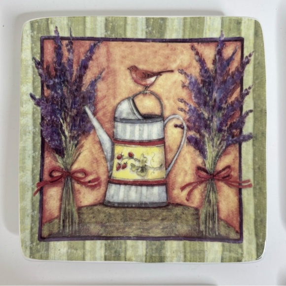 MWW 4” Mini Plate Set Nesting Birds - Picture 2 of 7